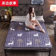 Mattress Cushion Bed Cotton-Padded Mattress Cushion Double Home Protective Pad Thin Mattress Student Mattress Foldable Floor Mat