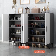 Entry Door Shoe Cabinet Home Door outside 60 Long 90cm Tall and Thin Wide 30cm Deep Small Apartment Save Spacious Gray