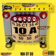 10A CT 55V Trafo 10 Ampere Trafo 10A CT 55V