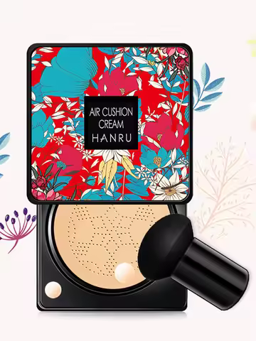 Mushroom Air Cushion plant Nourishing BB cream Concealer Moisturizing foundation fluid isolating pla