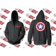 Avengers captain America Zipper Hoodie Jacket