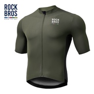 【ROAD TO SKY】ROCKBROS Bike Short Sleeves Cycling Jersey Quick Drying Breathable MTB Jersey Comforable Sweat Absorbed Men's Jersey