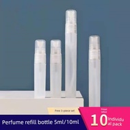 perfume refillable bottle perfume bottle Frosted High-end Perfume Spray Pen Portable Plastic Split S
