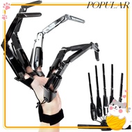 POPULAR Halloween Articulated Finger, Cosplay Gear Fake Fingers Ghost Claw Props,  Hand Model Skelet