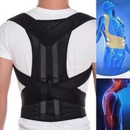 包送貨 -透氣矯正腰彎駝背美胸背心可調節 姿勢矯正器 背肩腰部背部支撐 姿勢矯正帶 XL
