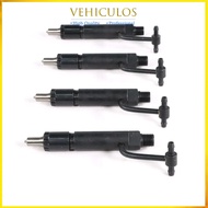 4PCS Fuel Injectors 729004-53101 Y72900453101 for Yanmar TK486V 3TNV84 3TNV88 4TNV84 4TNV88 Engine A
