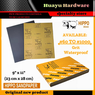 SANDPAPER GRIT / SANDING PAPER / SAND PAPER / WATERPROOF / ABRASIVE PAPER / LIHA 100 PCS