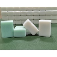 [Eight n Crate] Jade green and white magnetic mahjong tile set