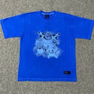 Adlv x Pokemon Pigment Kikobugi Evolution Tee Blue Original