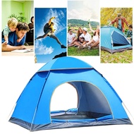 Gobos Camping Tent, Waterproof Folding Self-expanding Travel Tent for 2-3 People (2x 1.5 x 1.4 m) Te