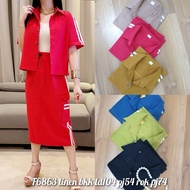 Women's suit / set LD104 linen material f6863
