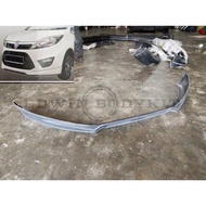 Iriz Oem Front Skirt Pu Bodykit Depan Skirting lip Pu material Proton