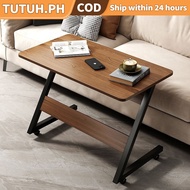80CM Computer Table Movable Study Desk Bedside Movable Computer Table Simple Laptop Table