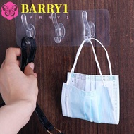 BARRY1 Storage Rack PVC Practical for Bathroom,Kitchen Autohesion Traceless Clothes Hanger