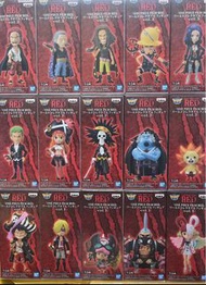 One piece 海賊王wcf 金證 劇場版 紅髮red一套