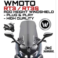 WMOTO RT3 / RT3S ADD HEIGHT WINDSHIELD ACCESSORIES ACCESSORY MODIFIED MODIFY