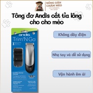 Andis Trim'N Go Cordless Hair Trimmer for Dogs and Cats