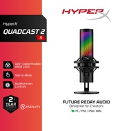 HyperX QuadCast 2 S RGB USB Condenser Microphone ไมโครโฟน รองรับ PC (9A273AA)