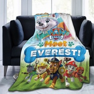 PAW Patrol Team Meet Everest Custom Blanket Ultra-Soft Micro Fleece Blanket Lovely Air Conditioning 