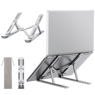 Aluminum alloy laptop stand/portable folding laptop stand/laptop cooling stand/with free storage bag