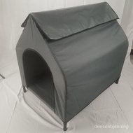HY-6/Four Seasons Universal Steel Kennel Outdoor Rainproof Pet Bed Outdoor Dog House Type Dog House Warm Large Dog Dog H