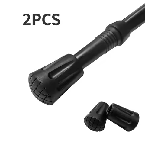 Trekking Pole Foot Pads Pole Tip Protective Covers Universal Accessories For Crutch Non-slip And Wea