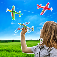 เครื่องบินโมเดล DIY เครื่องบินโฟม ประกอบง่าย โยนมือ ร่อนได้ ของเล่นเด็ก แฮนด์เมด เสริมการเรียนรู้ พร้อมส่ง