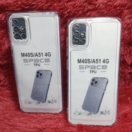 CASE Clear Tpu Casing/ Samsung A51 M40S/ A21 SoftCase Clear