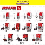 LIMASTAR 12Volt H1 H3 H4 H7 H8 H11 H15 H16 9005 9006 Headlight Halogen Bulb Mentol Lampu Fog Lamp Ca