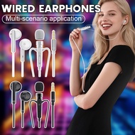 Headphones Volume Call Mic Karaoke Live Wired