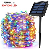 Solar Fairy String Lights Perfect for Lftar Hiasan Lampu Ramadan Party Wedding Decor Raya Lampu Perf