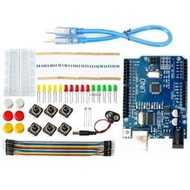 Arduino入門實習套件-1 UNO R3開發板 線 按鍵帽開關 LED 光敏 電阻