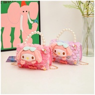 CODE G94K CINNAMOROLL PEARL SLING BAG MELODY PEARL SLING BAG CUTE CHILDREN'S PEARL SLING BAG