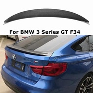 Carbon Fiber / FRP Car Rear Trunk Boot Wing Spoiler Wing Lip for BMW 3 Series GT F34 Gran Coupe 2014