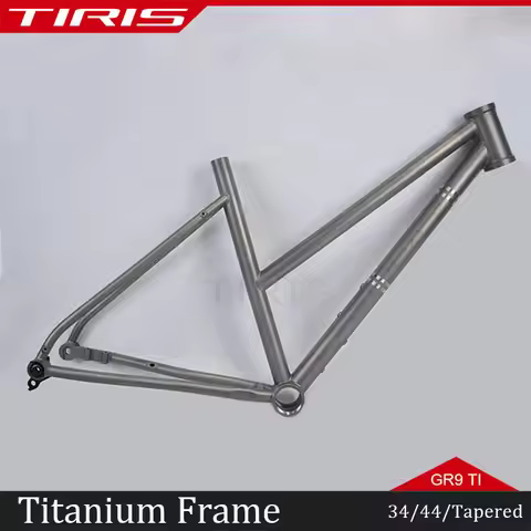 TIRIS-NS100 Road Titanium Bike Frame, Commuter, Travel frame, inclined beam bicycle, Custom