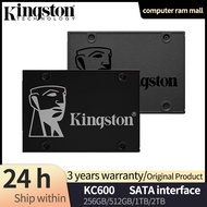 คิงส์ตันโซลิดสเตทไดรฟ์ภายใน Ssd KC600 120Gb 240Gb 480Gb ฮาร์ดดิสก์ Hdd Sata Iii ขนาด2.5นิ้ว SSD สมุดโน้ต Hd Pc 960Gb