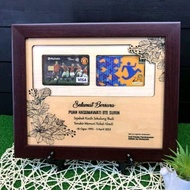 3D Gold Bar Frame / Hantaran perkahwinan / Kad Gold Bar
