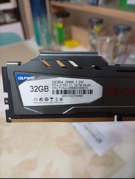 GLOWY DDR4 2666 32GB 記憶體