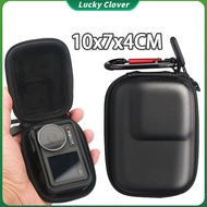 Black Mini PU Dji Osmo Action Carrying Case For DJI Osmo Action 4/Action 3 Camera Accessories