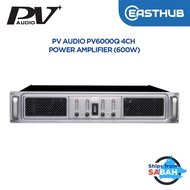 PV AUDIO PV6000Q 4-Channel 600W Power Amplifier