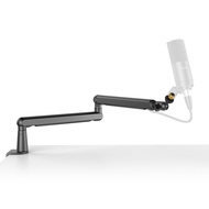 FIFINE BM88 Low-Profile Wired Microphone Arm Stand with Cable Management Compatible with 1/4" 3/8" 5