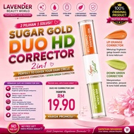SUGAR GOLD HD DUO ORANGE & GREEN CORRECTOR 2IN1