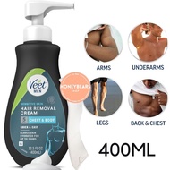 Veet Hair Removal Cream for Men, Sensitive Skin 400ML
