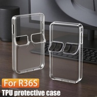 HOT For Anbernic R36S Protective Cover Transparent TPU Case Handheld Game Console Soft Shell Cover f