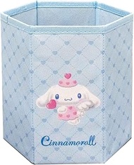 I Planning Sanrio Characters Folding Storage Box, Cinnamon Roll (W x H x D): 7.5 x 7.5 x 6.5 inches 