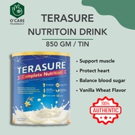 Terasure Complete Nutrition Powder 850g, Plantbased, Omega 3 6 9, Probiotic, Calcium