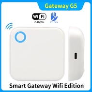 2.4G+5G TTLOCK WIFI Gateway G5 Bluetooth Mesh Door Lock Gateway G5 For Tthotel TTLOCK APP Hotel Lock