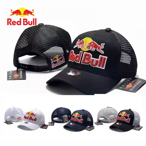 Red Bull Racing Hat High Quality Men's Red Bull Baseball Hat Women's Red Bull Hat Summer Red Bull Sp