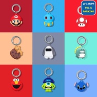 3D Model Cartoon TnGo Charm Public Transport LRT MRT Bus Charm