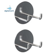 2pc Coffee Portafilter Holder Wall Mount,Self Adhesive Espresso Portafilter Rack for 51/53/58mm Port